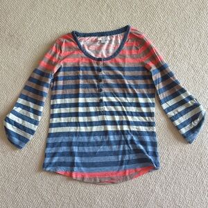 Boden Women’s Multicolor Striped Shirt US 2